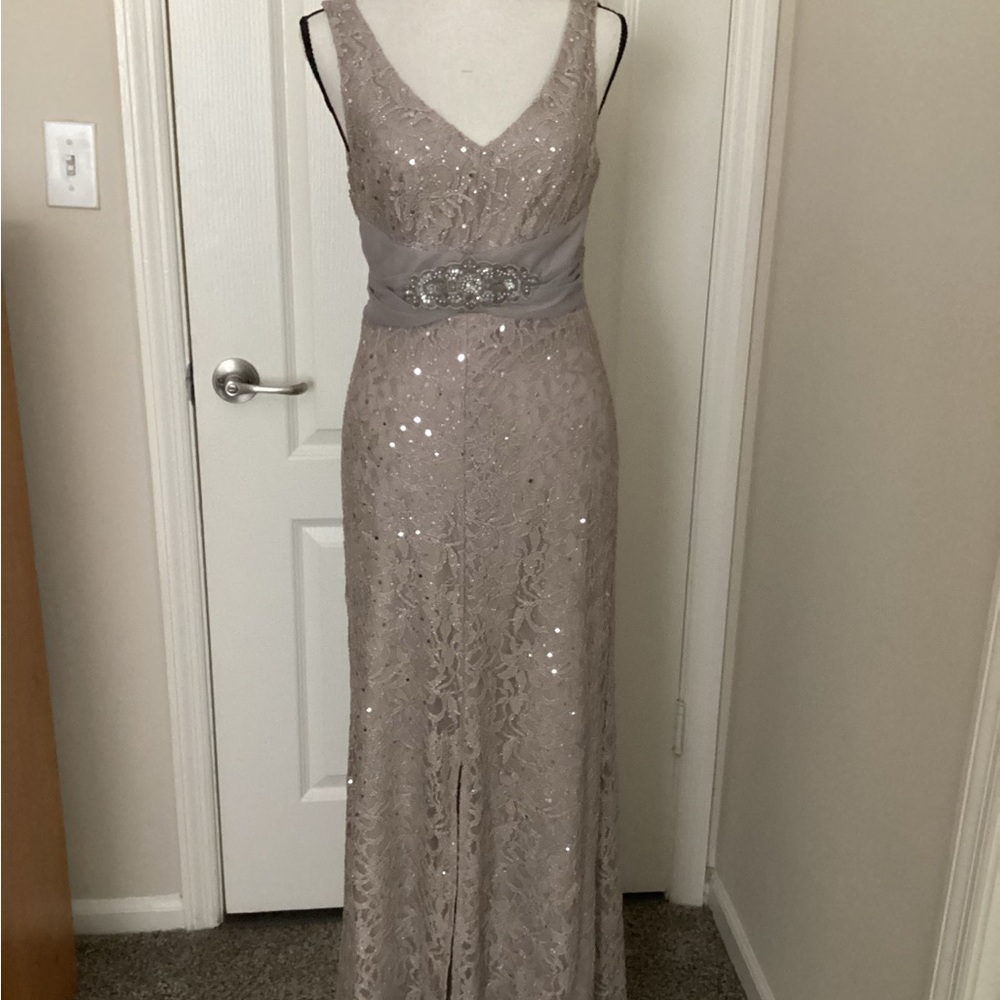 Onyx Nite  Maxi Gown V-Neck Wedding